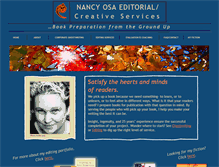 Tablet Screenshot of nancyosa.com